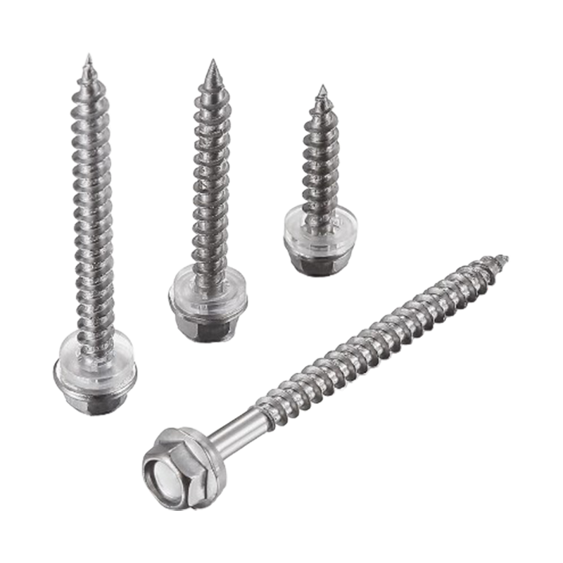 SUS410 Altıgen Yıkama Başlığı Kendinden Kılavuzlu Vidalar